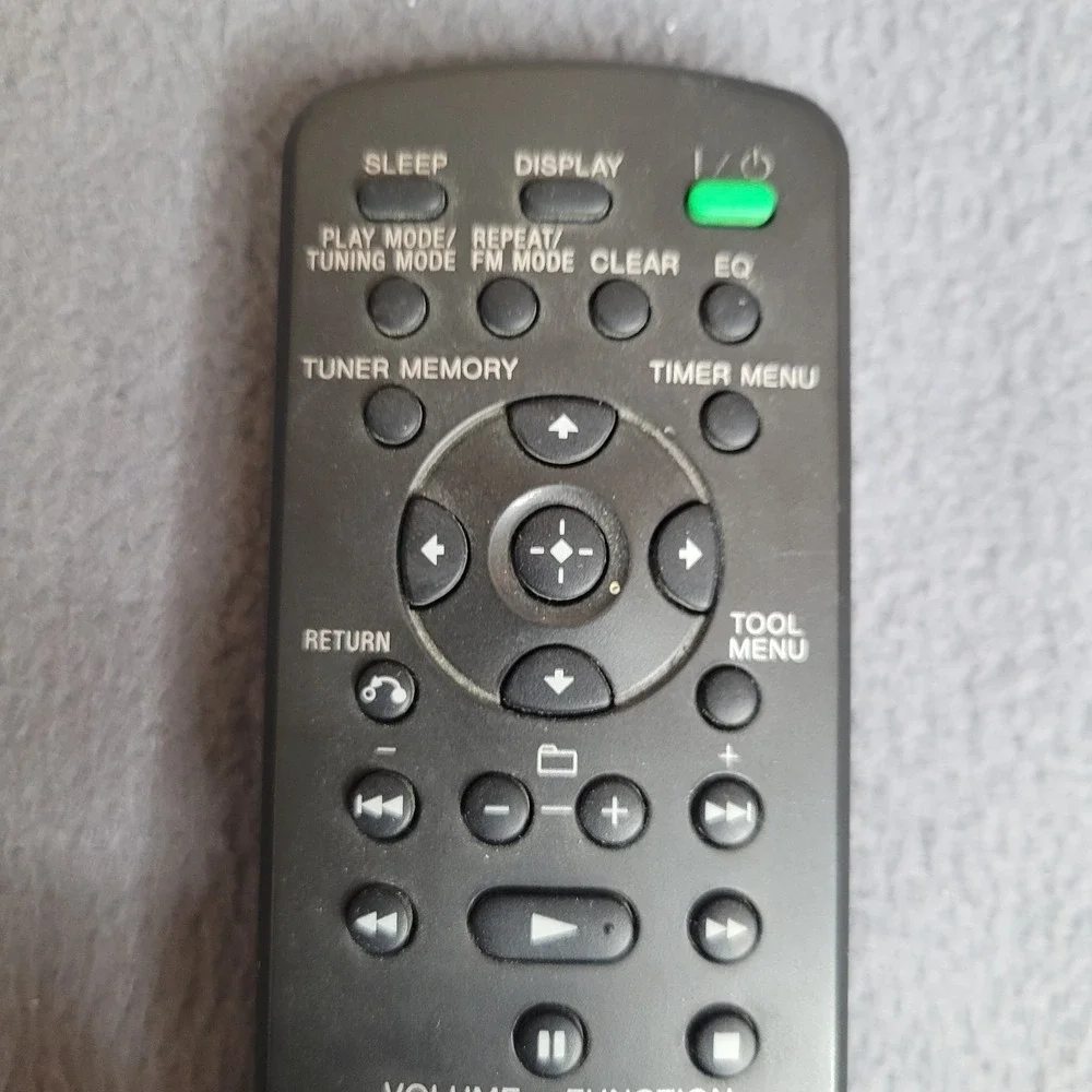 Sony RM-AMU009 System Audio Remote Control CMT-BX20I CMT-LX20I CMT-LX40i Works
